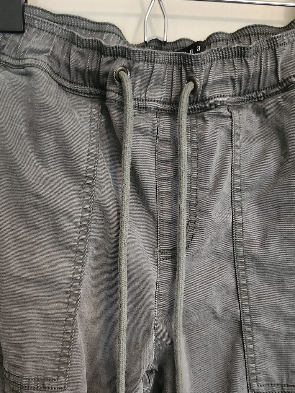 Sanctuary Womens Gray Drawstring Jogger Pants/Size 28 - Picture 10 of 11